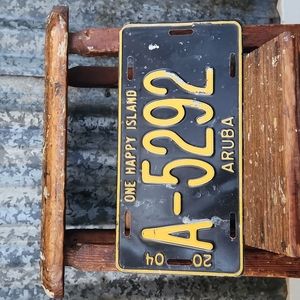 Aruba License Plate